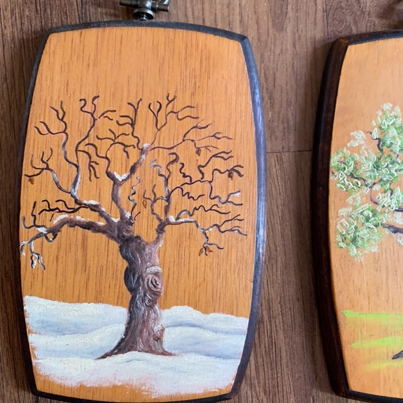 70's Wood Trees - Picture 2 of 7